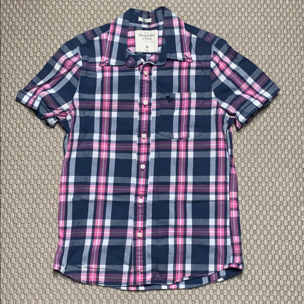 Men’s Abercrombie Short Sleeve Button Down